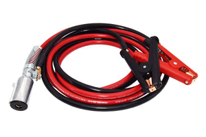 10' Pure Copper 2 Gauge  "Fly-Away" Aircraft Jumper Cables