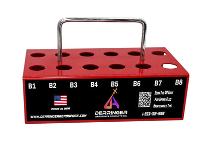 16-Hole Spark Plug Tray – Designed for 8-Cylinder Engines