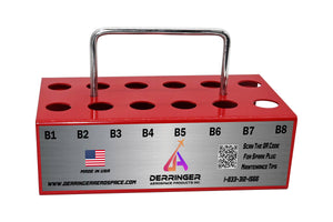 16-Hole Spark Plug Tray – Designed for 8-Cylinder Engines