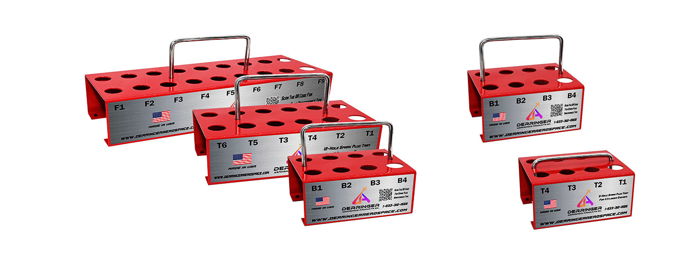 Airplane Spark Plug Tray